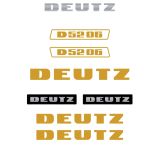 Stickerset Deutz D52-06