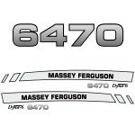 Stickerset Massey Ferguson 6470