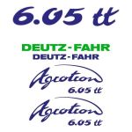 Stickerset Deutz-Fahr Agrotron 6.05 TT