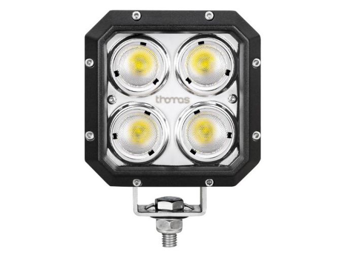 Phares de travail à LED Carré, 4300 Lumens, Faisceau: 60°