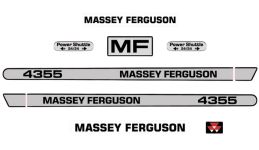 Stickerset Massey Ferguson 4355