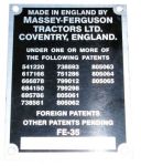 Commission Plate