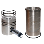 Chemise piston segments