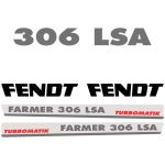 Kit autocollants latéraux Fendt Farmer 306 LSA