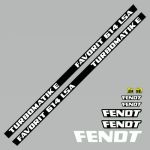Stickerset Fendt Favorit 614 LSA Turbomatik E