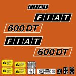 Stickerset Fiat 600 DT