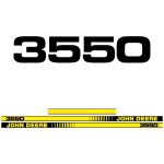 Stickerset John Deere 3550