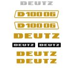 Stickerset Deutz D 100-06