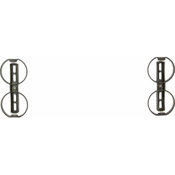 License plate holder set plastic for 520x110mm