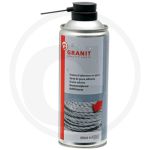 Aerosol with durable grease