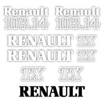 Stickerset Renault 103.14 TX