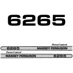 Stickerset Massey Ferguson 6265