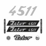 Stickerset Zetor 4511