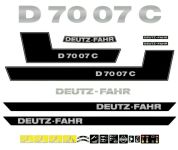 Stickerset Deutz D70-07C