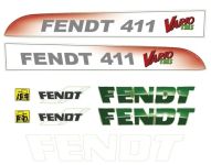 Stickerset Fendt 411 TMS Vario-Set