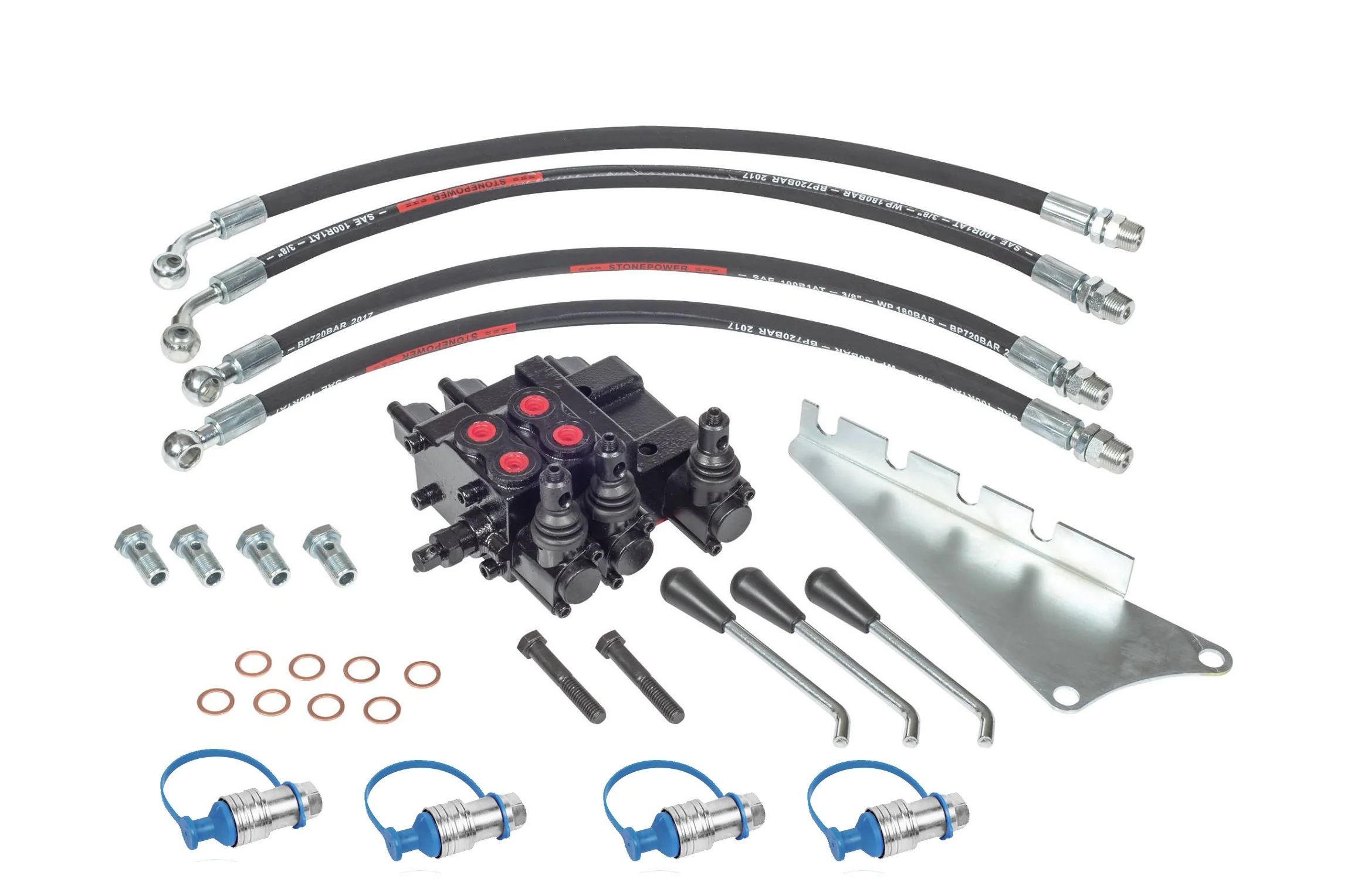 Hydraulisch stuurventiel Tweevoudig Massey Ferguson