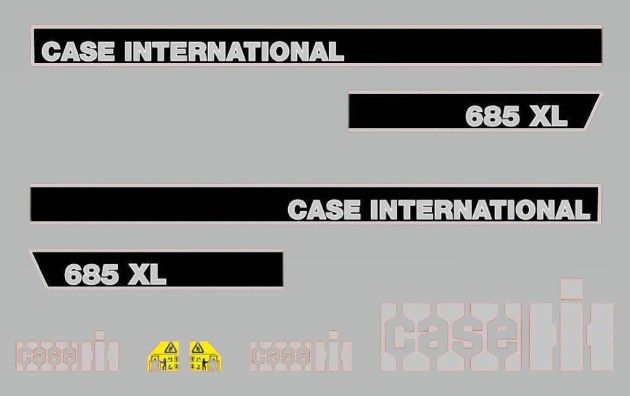 Stickerset Case International 685 XL