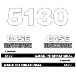 Stickerset Case International 5130 maxxtrac