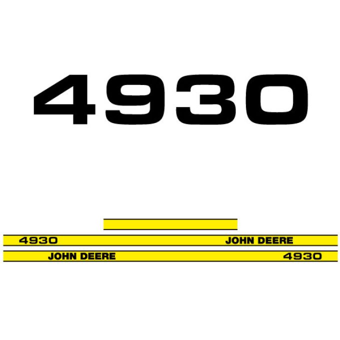 Stickerset John Deere 4930