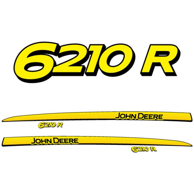 Stickerset John Deere 6210 R