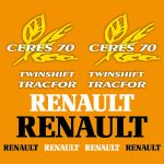 Stickerset Renault Ceres 70 Twinshift