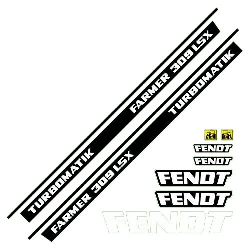 Stickerset Fendt Farmer 309 LSX