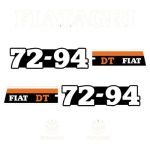 Stickerset Fiat 72-94 DT