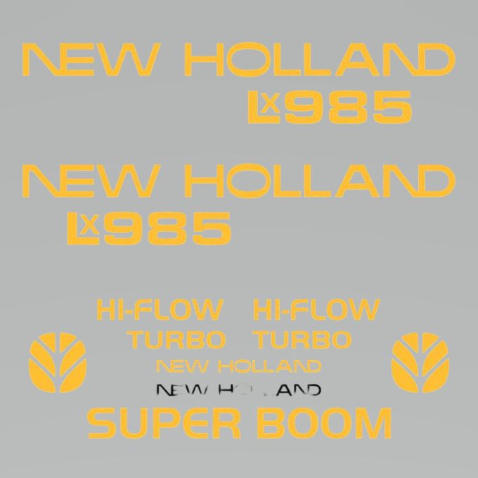 Stickerset New Holland LX 985