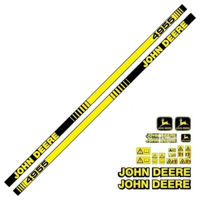 Stickerset John Deere 4955