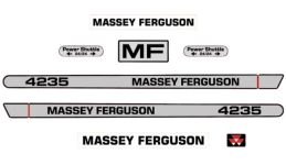 Stickerset Massey Ferguson 4235