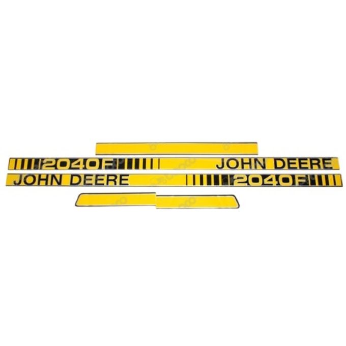 Kit autocollants latéraux John Deere 2040F