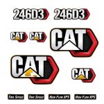 Stickerset Caterpillar CAT 246D3