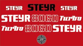 Stickerset Steyr 8060 Turbo
