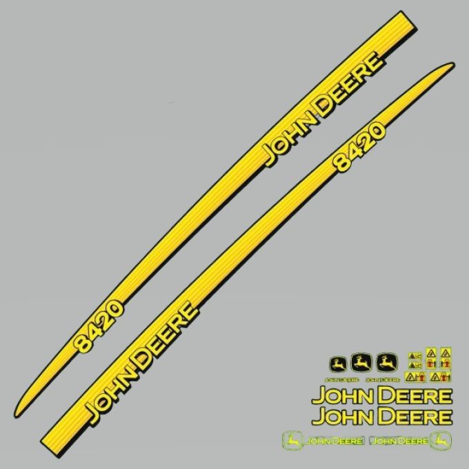 Stickerset John Deere 8420