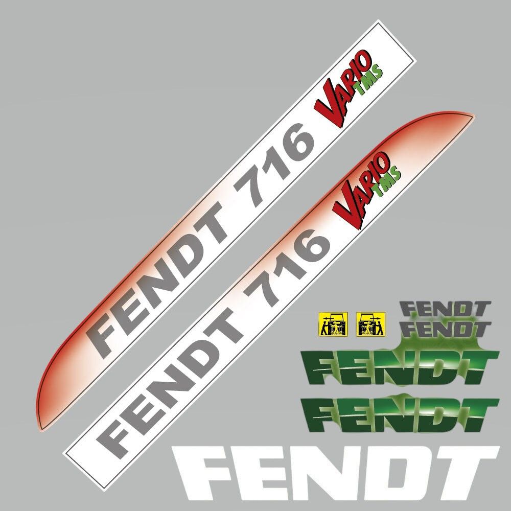 Decal Kit Fendt 716 Vario TMS