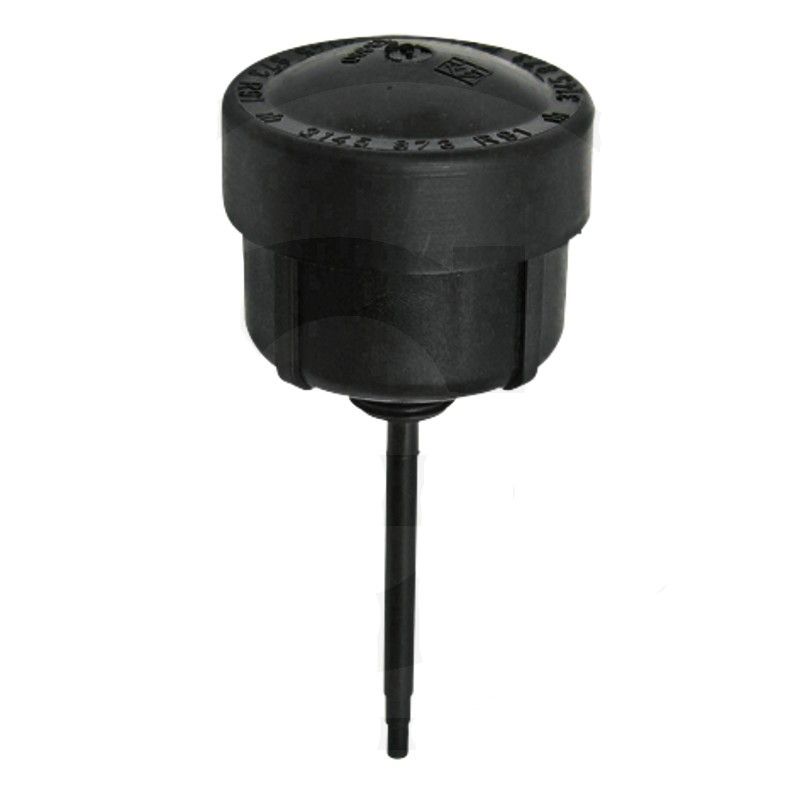 Oil lever with breather