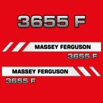 Stickerset Massey Ferguson 3655 F