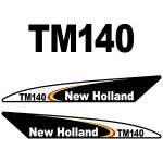 Stickerset New Holland TM140 black