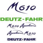 Stickerset Deutz-Fahr Agrotron M610