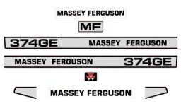 Stickerset Massey Ferguson 374 GE