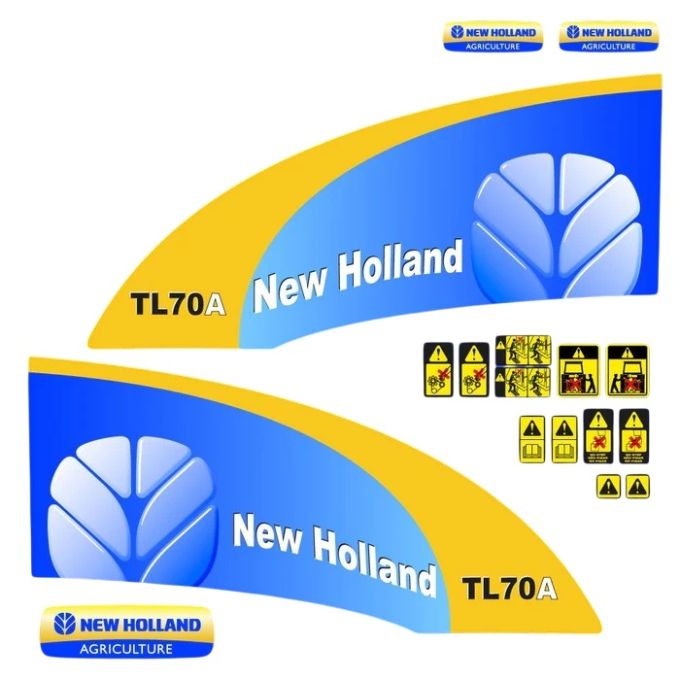 Stickerset New Holland TL 70A