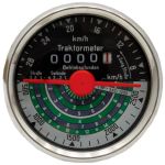 Tachometer counterclockwise 28 km / h