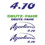 Stickerset Deutz Agrotron 4.70