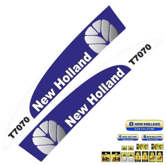 Stickerset New Holland T7070