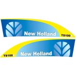 Typenschild New Holland TS100A