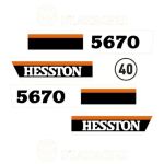 Stickerset Fiatagri Hesston 5670