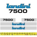 Stickerset Landini 7500 (1979)