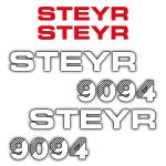 Typenschild Steyr 9094 (1993)