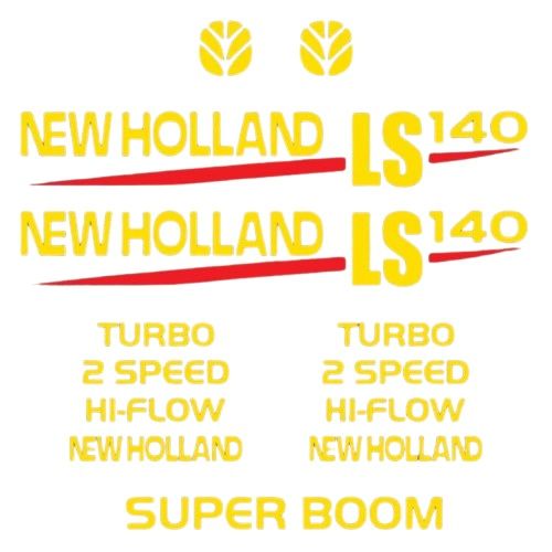 Stickerset New Holland LS 140 loader