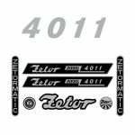 Stickerset Zetor 4011